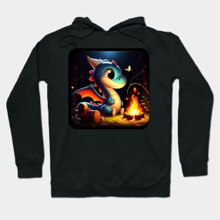 Rufie the Dragon - Outdoor Camping #36 Hoodie